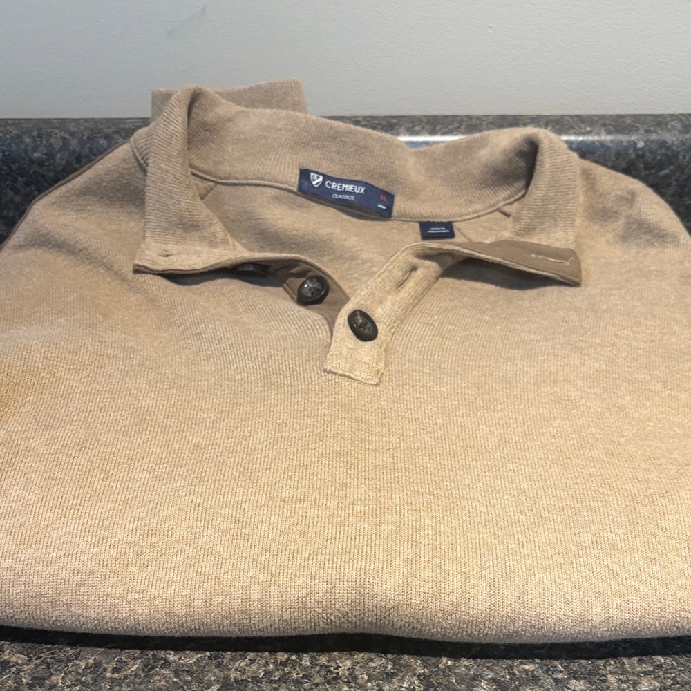 Daniel Cremieux Beige Polo Shirt